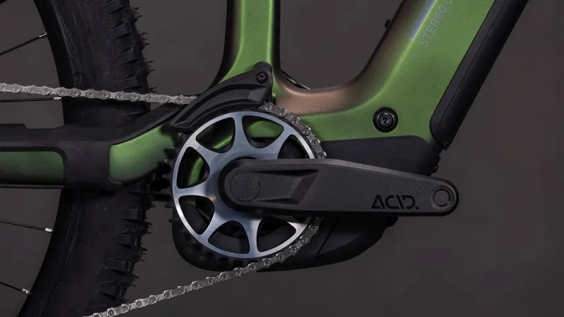 Cube Stereo Hybrid one44 Hpc Slx Evo 800 Electric Full Suspension Mountain Bike 2026 in Stellar/Grey-3