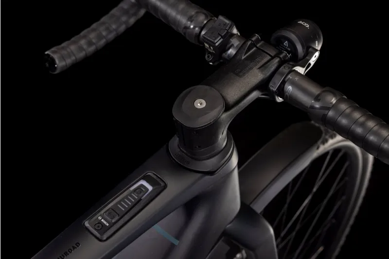 Cube Nuroad Hybrid C:62 SLX Fe 400x 29 Electric Road Bike 2025 in Carbon Glossy-3