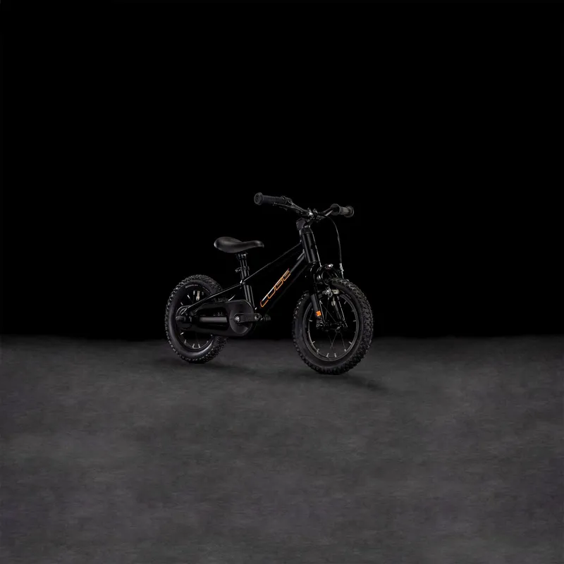 Cube Numove 120 RT 12 Inch Kids Bike 2025 in Black/Orange-6