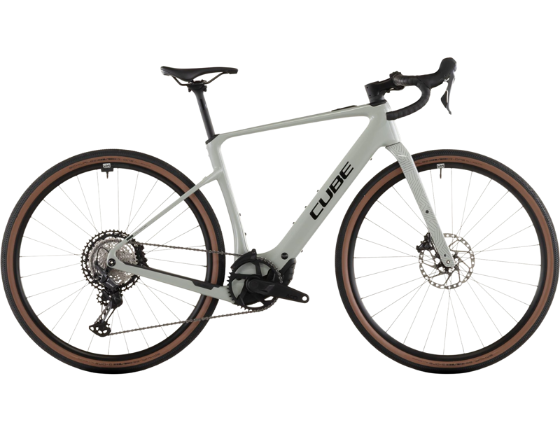 Balfes Bikes Cube Nuroad Hybrid C:62 Race 400X Electric Gravel Bike 2026 in Reedbeige/Black | Free postage over £30, £10 off first order, price match & 0% finance.