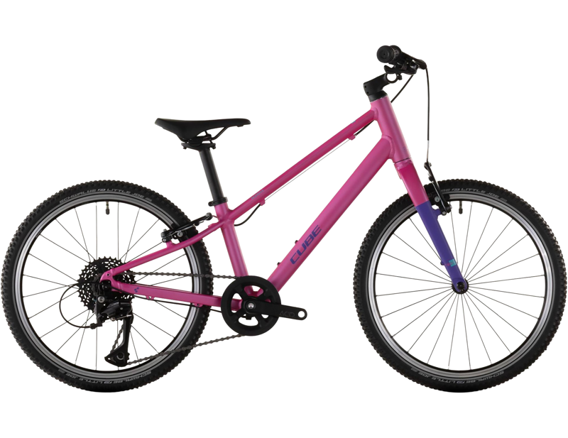 Cube Numove 200 20 Inch Wheel Kids Bike 2026 in Fucsia / Plum