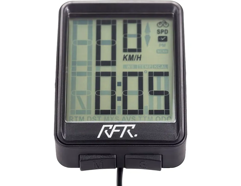 RFR Cycle Computer Cmpt in Black/White