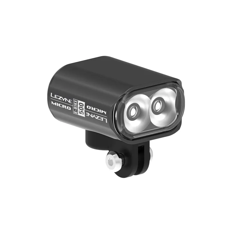 Lezyne Ebike Micro Drive 500 Front Light in Black