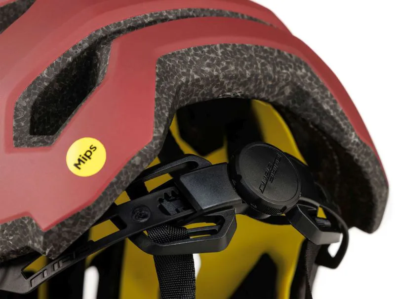 CUBE HELMET STRAY in BURGUNDY-3