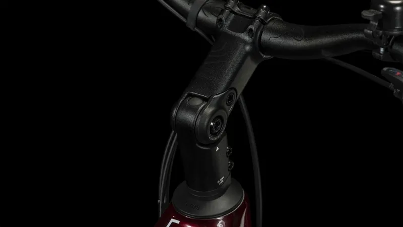 Cube Touring Hybrid Exc 625 Electric Hybrid Bike 2024 in Red/White-2