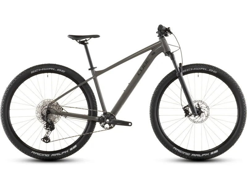 Balfes Bikes Cube Reaction Pro Hardtail Mountain Bike 2026 in Oldgrey/Black | Free postage over £30, £10 off first order, price match & 0% finance.