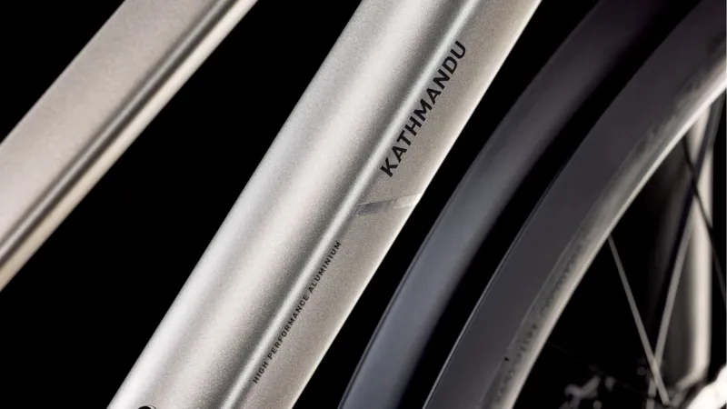 Cube Kathmandu EXC Hybrid Bike 2025 in Grey/Black-2