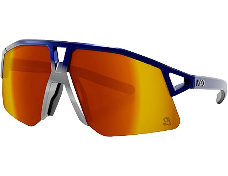 Balfes Bikes Koo Hype Sunglasses in Blue/Silver/Red Mirror | Free postage over £30, £10 off first order, price match & 0% finance.
