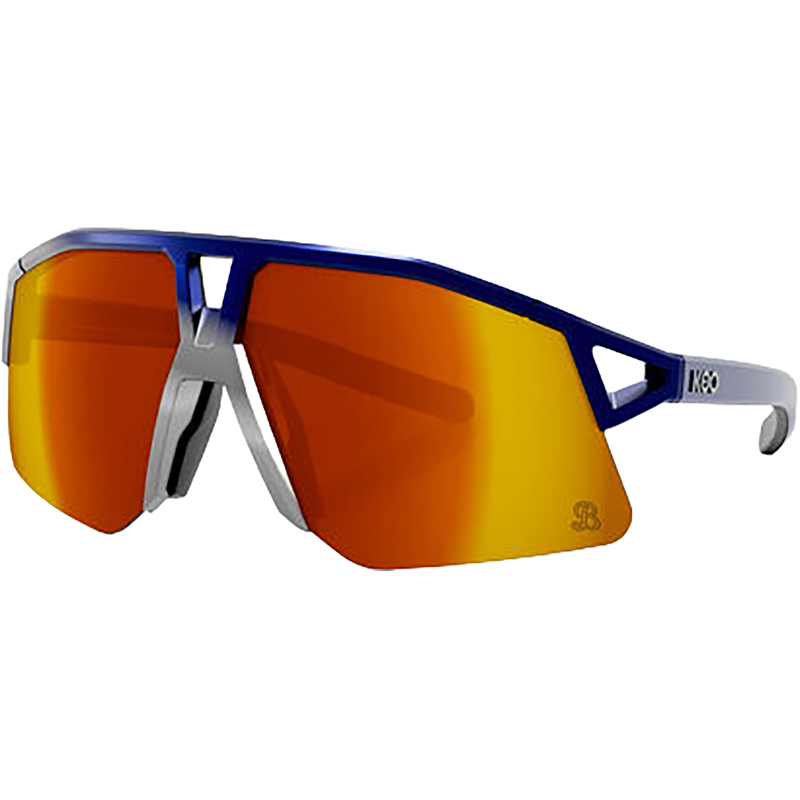 Balfes Bikes Koo Hype Sunglasses in Blue/Silver/Red Mirror | Free postage over £30, £10 off first order, price match & 0% finance.