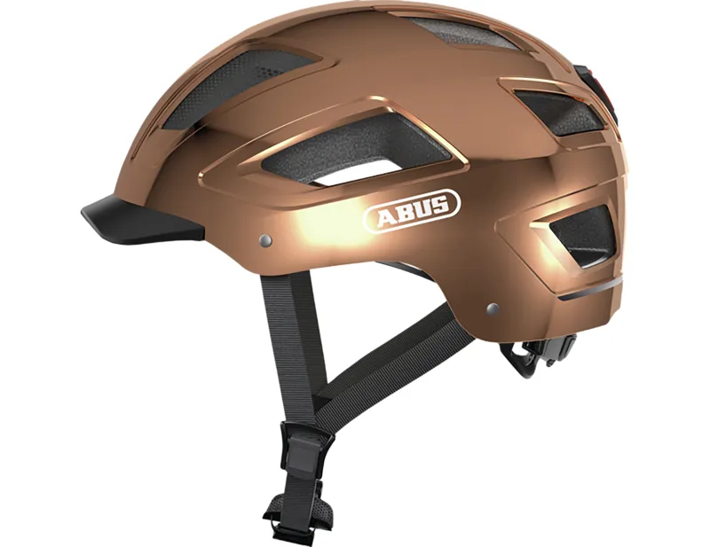 Abus Hyban 2.0 Medium 52-58 cm Helmet in Chrome Rose