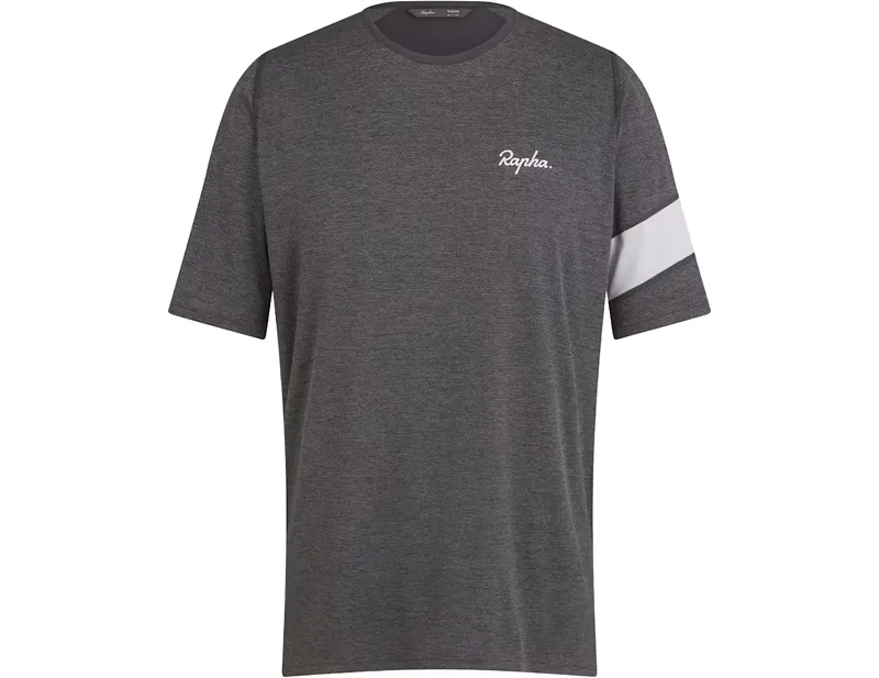 Rapha Trail Lightweight T-shirt in Grey/Light Grey