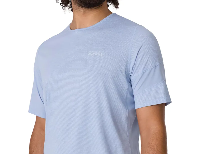 Rapha Trail Lightweight T-shirt in Arctic/Ice-2