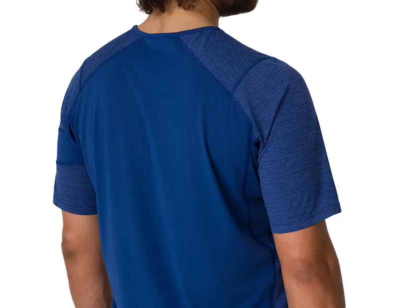 Rapha Trail Lightweight T-shirt in Fossil Blue/Marine Blue-3