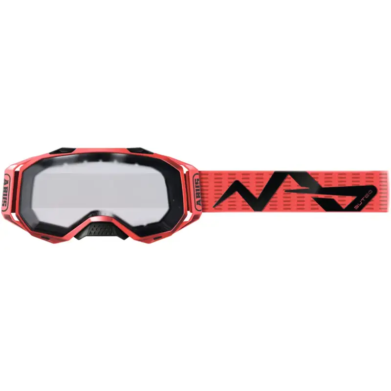 Balfes Bikes Abus ABUS Buteo Goggles In Infra Red | Free postage over £30, £10 off first order, price match & 0% finance.