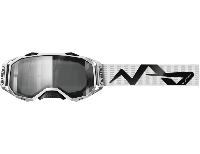 ABUS Buteo Goggles in Polar White