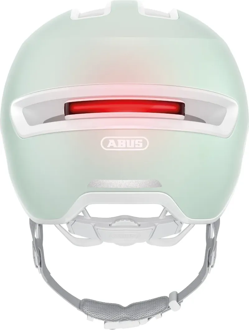 ABUS Hud-y Ace Helmet in Pure Mint-3