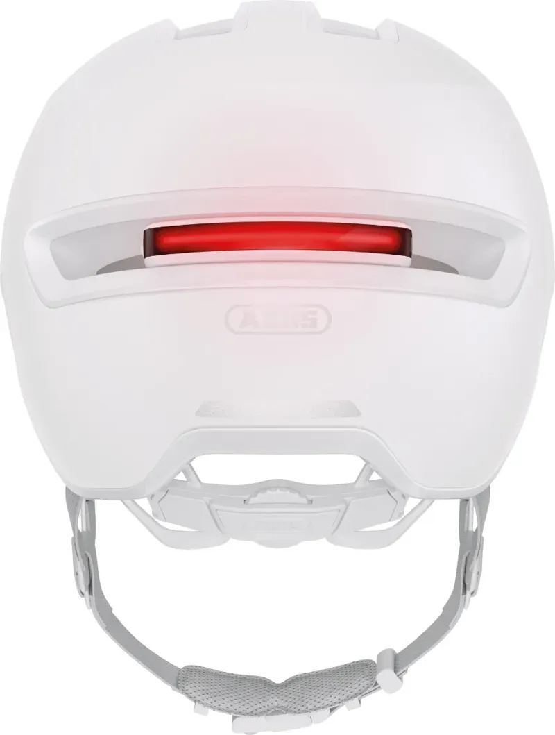 ABUS Hud-y Ace Helmet in Pure White-3