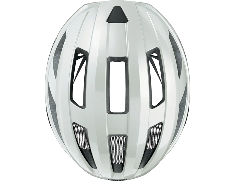 Abus Macator Road Helmet in Pearl White-3