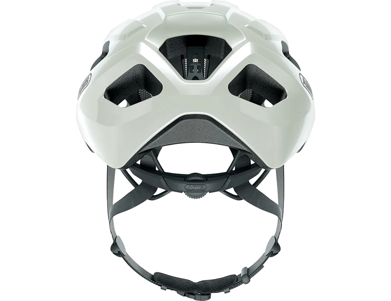 Abus Macator Road Helmet in Pearl White-2
