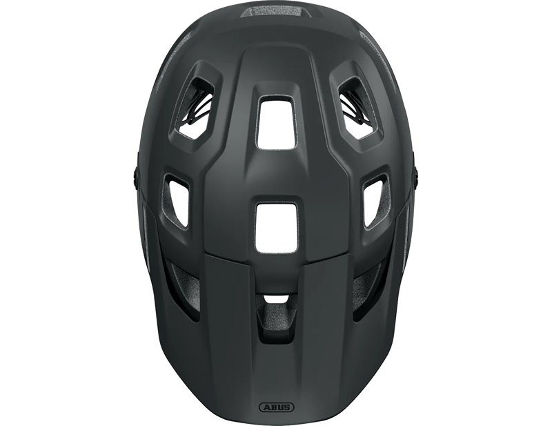 Abus Modrop MTB Helmet in Velvet Black-3