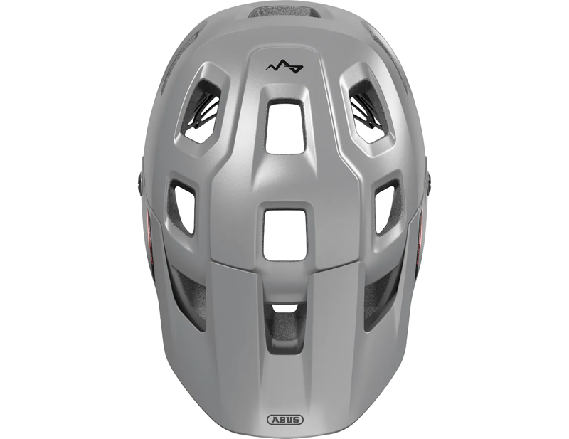 Abus Modrop MTB Helmet in Ti Silver-3