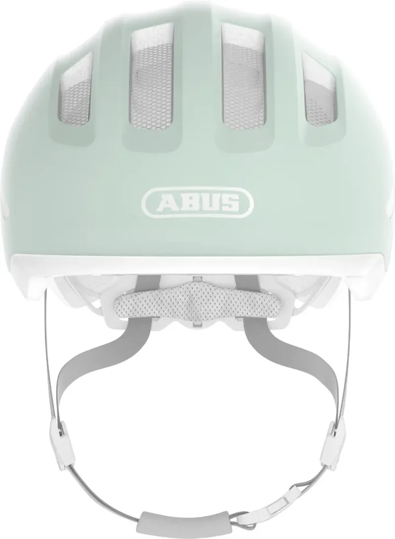 ABUS Smiley 3.0 Ace LED Helmet in Pure Mint-2