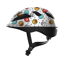 Abus Smooty 2.0 Kids Helmet in White Smiley