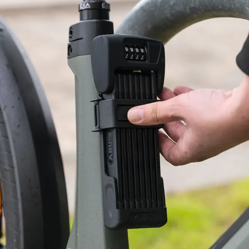 ABUS Bordo 6000C Folding Lock in Black-2