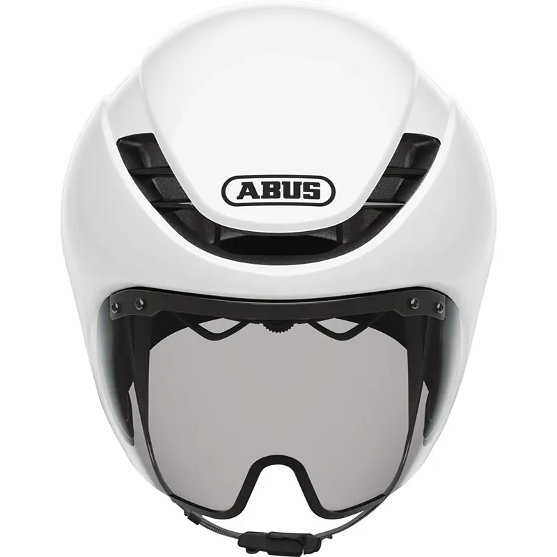 ABUS Gamechanger TT 1.1 Helmet in Shiny White-2