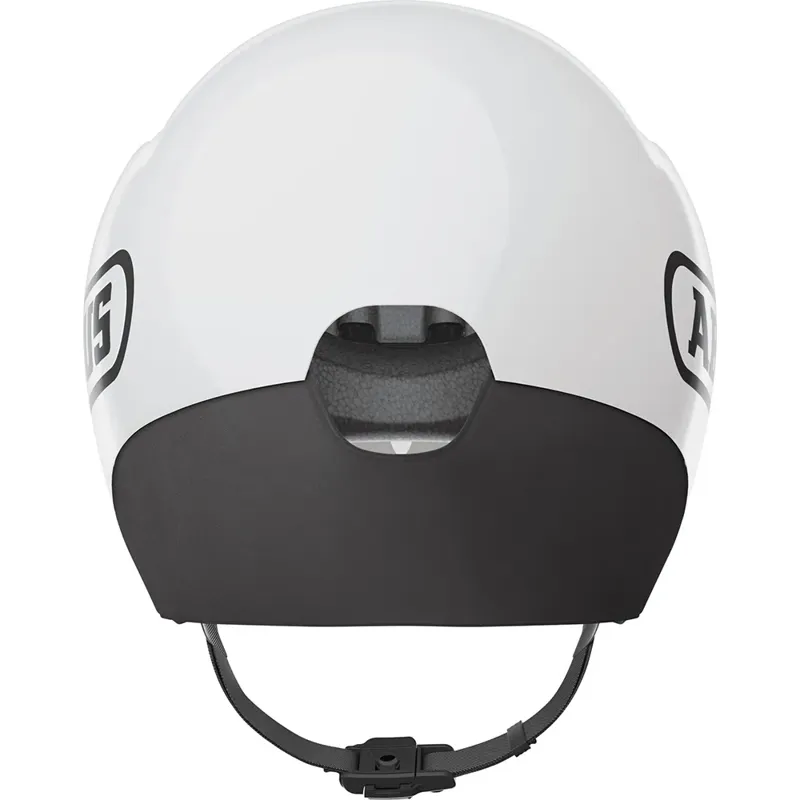 ABUS Gamechanger TT 1.1 Helmet in Shiny White-3