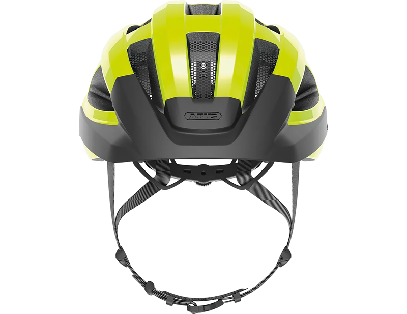 Abus Mercator Road Helmet in Signal Yellow-1