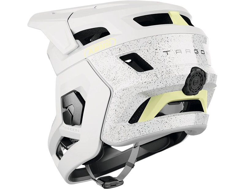 Abus Targon Full Face MTB Helmet in Lemon White-3