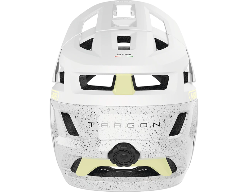 Abus Targon Full Face MTB Helmet in Lemon White-4