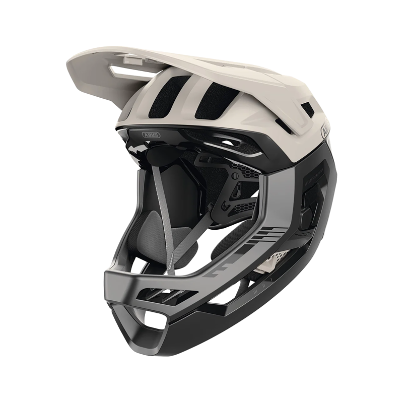 Balfes Bikes Abus ABUS Targon MIPS MTB Helmet in Sand Beige | Free postage over £30, £10 off first order, price match & 0% finance.