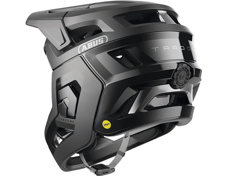 ABUS Targon MIPS MTB Helmet in Velvet Black-3