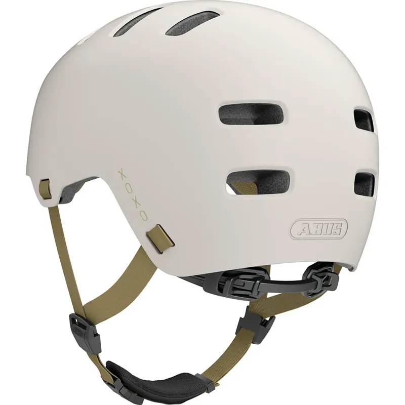 ABUS XOXO Eco City Helmet in Birch Taupe-4