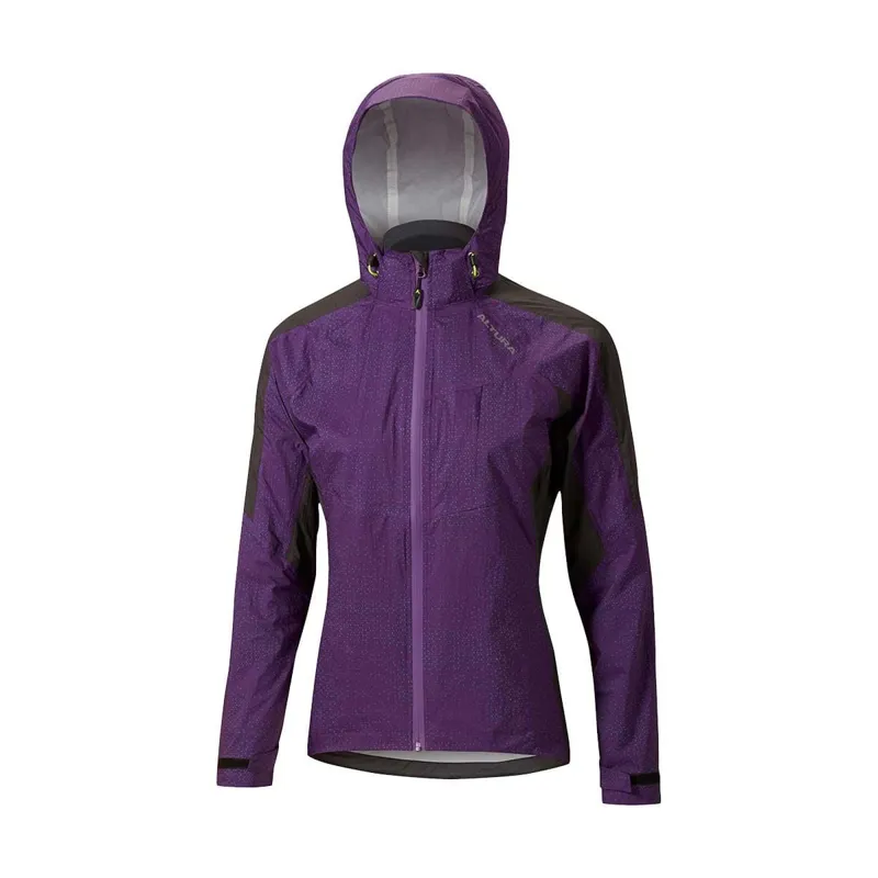 Altura Nightvision Tornado Womens Waterproof Jacket in Purple