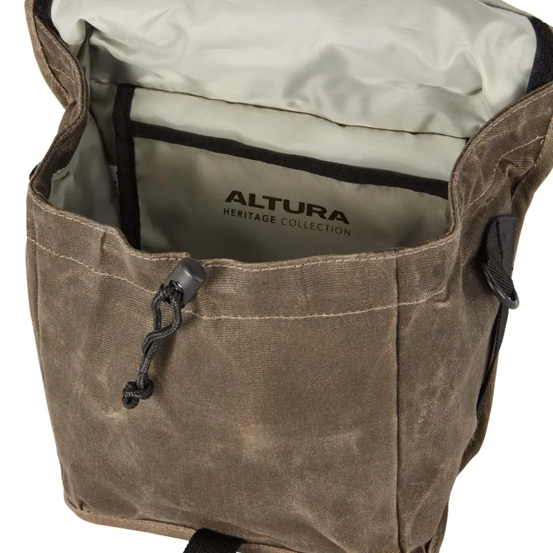 Altura Heritage 5L Bar Bag in Olive-5