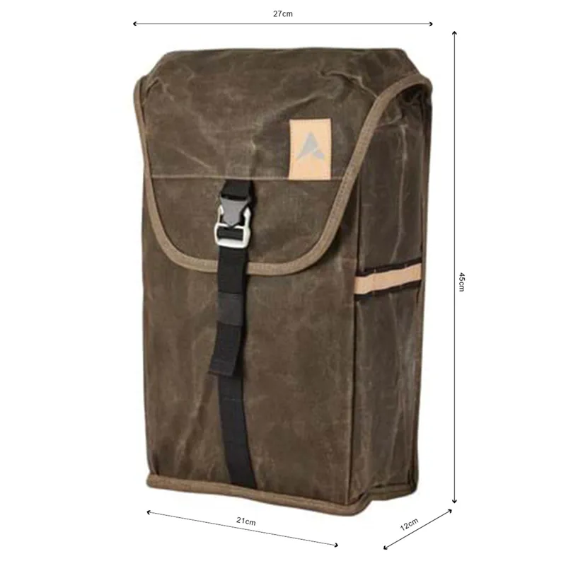 Altura Heritage 16L Single Pannier in Olive-1