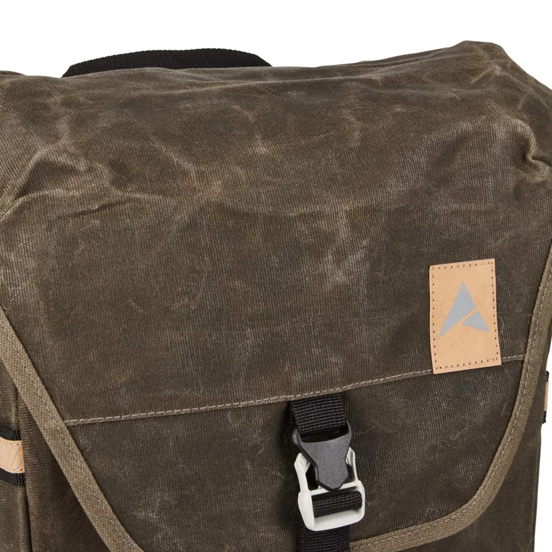Altura Heritage 40L Pannier Pair in Olive-5