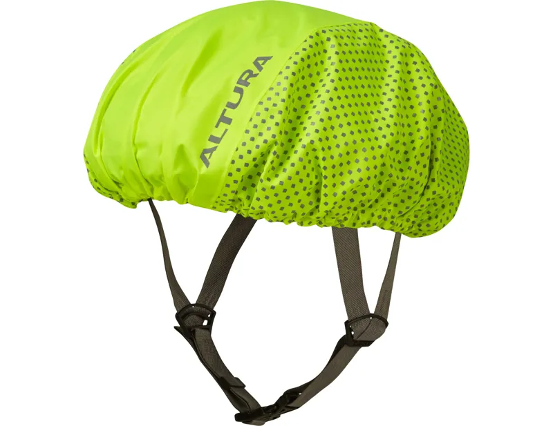 Balfes Bikes Altura Nightvision Waterproof Cycling Helmet Cover in Yellow | Free postage over £30, £10 off first order, price match & 0% finance.