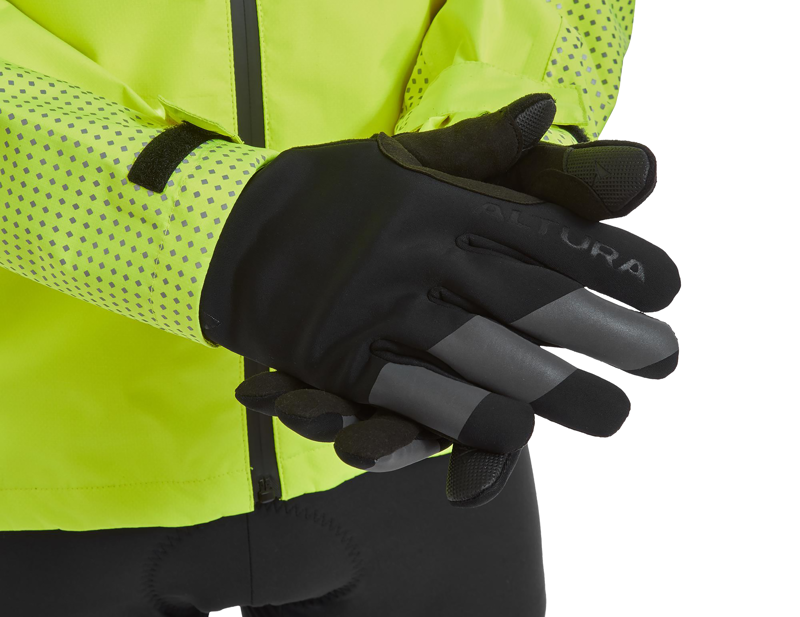 Altura Nightvision Unisex Windproof Winter Cycling Gloves in Black-3