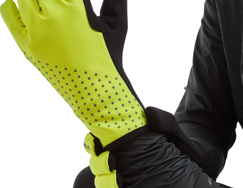 Altura Nightvision Waterproof Insulated Cycling Gloves in Black/Yellow-2