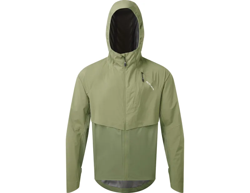 Balfes Bikes Altura Esker Packable Waterproof Jacket in Olive Green | Free postage over £30, £10 off first order, price match & 0% finance.