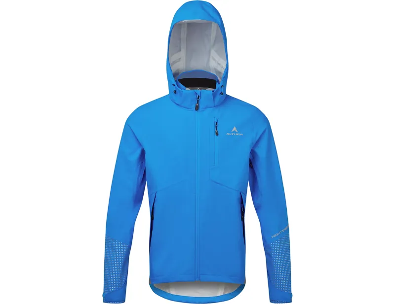 Altura Nightvision Typhoon Jacket in Electric Blue