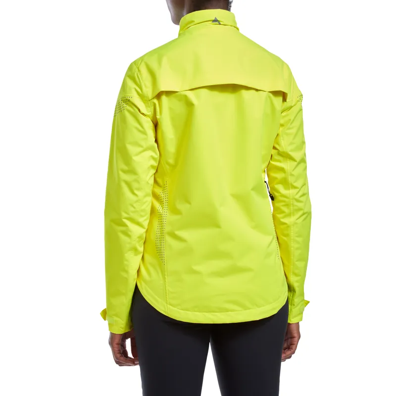 Altura Nightvision Nevis Women's Waterproof Cycling Jacket in Yellow-4