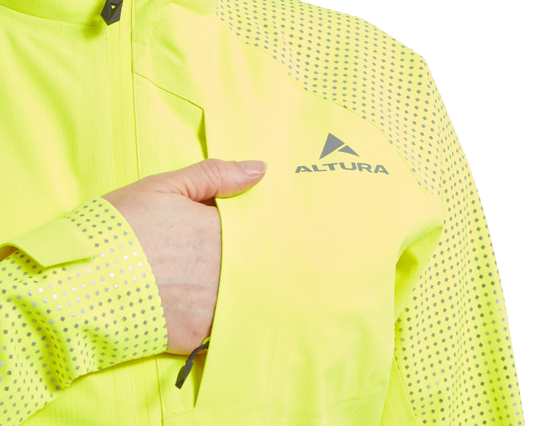 Altura Nightvision Women's Storm Jacket in Yellow-6