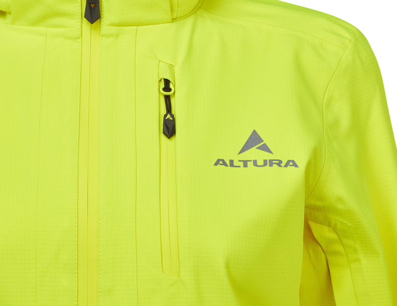 Altura Nightvision Women's Typhoon Jacket in Yellow-3