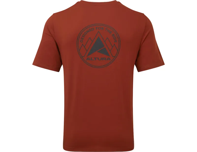 Altura DFTR Tech Tee in Brick Red-1