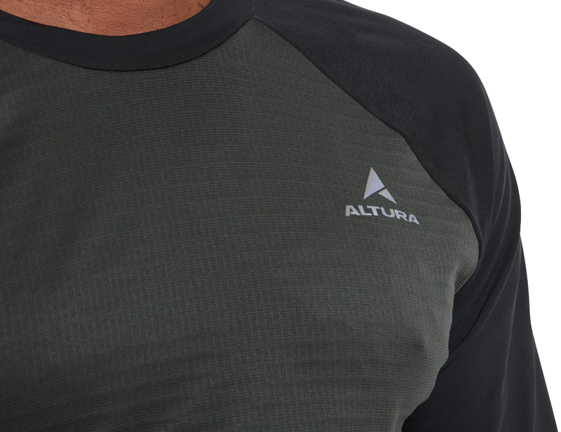 Altura Esker Polartec Long Sleeve Jersey in Black-3
